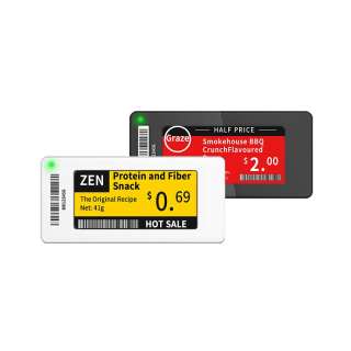 2.66인치 다국어 전자 선반 에지 라벨 슬림 시리즈