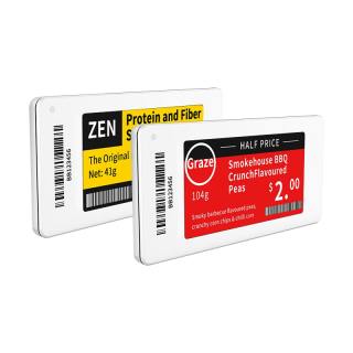 2.66인치 다국어 전자 선반 에지 라벨 슬림 시리즈