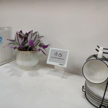 전자 소매 라벨 테이블 스탠드 지원