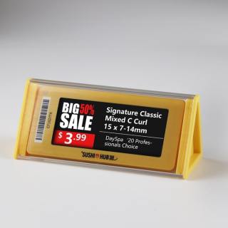 베이커리 또는 델리 영역을 위한 투명 ESL 상자