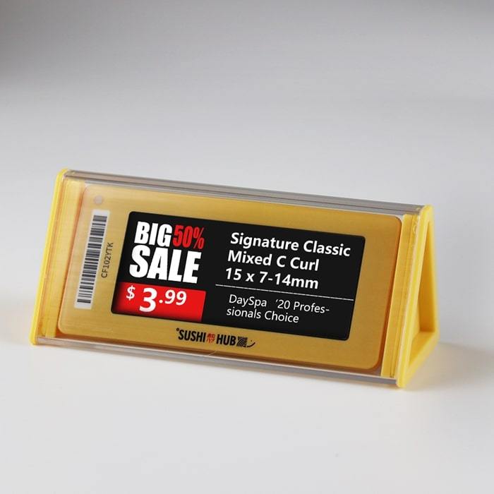 베이커리 또는 델리 영역을 위한 투명 ESL 상자