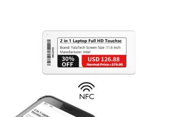 전자 선반 라벨에 NFC 기술 적용