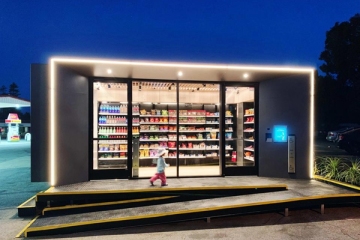 무인 매장이 전자 선반 라벨을 사용하기 시작한 이유는 무엇입니까?