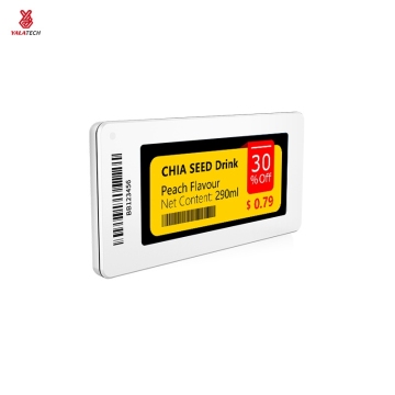 2.9인치 4색 전자선반라벨 슬림시리즈