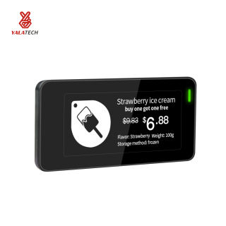 2.9인치 다국어 냉동고 디지털 선반 라벨 방수