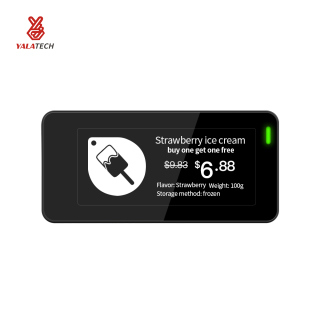 2.9인치 다국어 냉동고 디지털 선반 라벨 방수